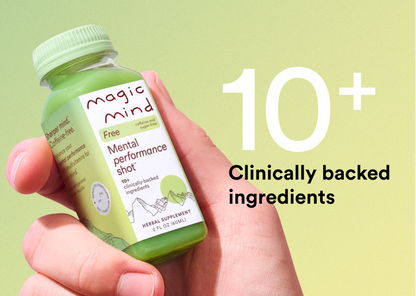 Sharper mind. Caffeine free.
